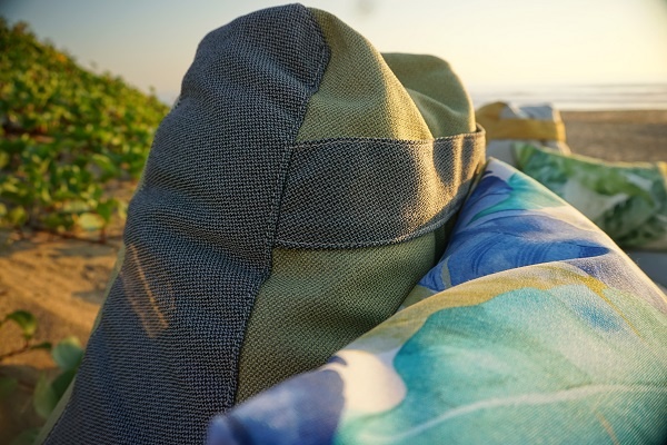 Caprice Outdoor - Buffa Technical Upholstery Fabric in Carbon (140cm Wide)