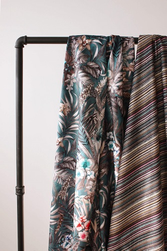 Out Of Africa Ozzie Jade Printed Cotton Fabric (280cm Wide) (copy)