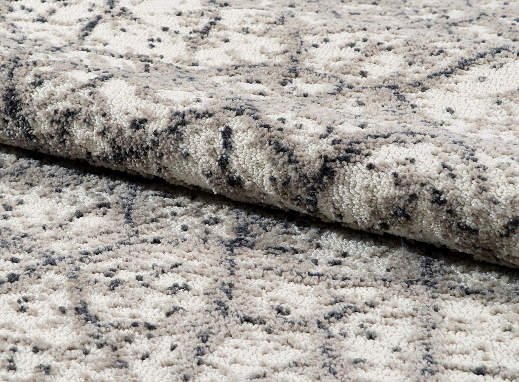 Silkhouse Rug Affection Chinchilla Abstract Low Pile Indoor Rug