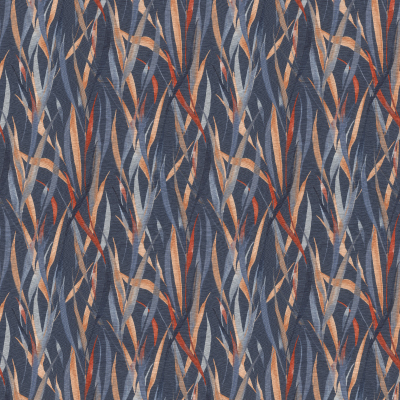 Silkhouse Casa Mila - Paradiso Wallpaper in Blueberry