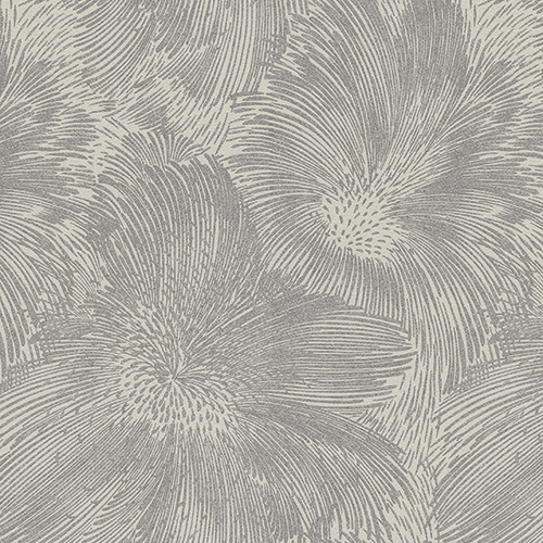 Silkhouse Casa Mila - Kristal Wallpaper in Silver