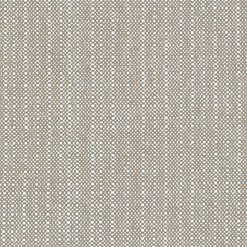 Copacabana Outdoor Carais Jacquard Check Upholstery Fabric in Linen (140cm Wide)