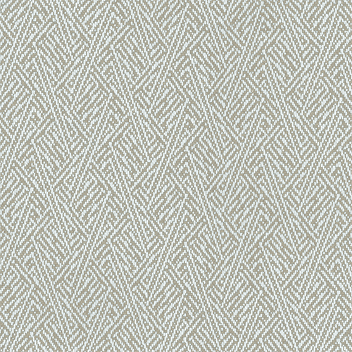 Copacabana Outdoor Corcovado Jacquard Geometric Upholstery Fabric in Linen (140cm Wide)