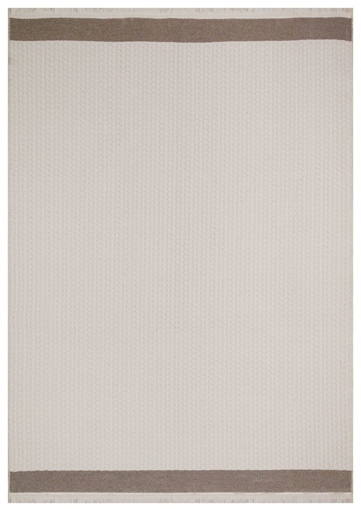 Dalby Vanilla Geometric Rug - Silkhouse 160×220 cm Low Pile