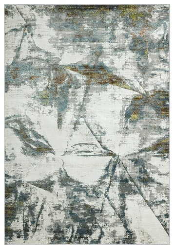 Silkhouse Prisma Dried Moss Rug 200×290 cm Abstract Low Pile