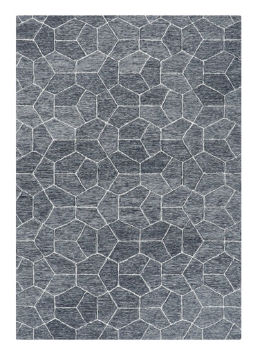 Babylon Thunder Geometric Rug - Silkhouse 160×230 cm Low Pile