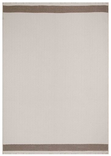 Dalby Vanilla Geometric Rug - Silkhouse 160×220 cm Low Pile